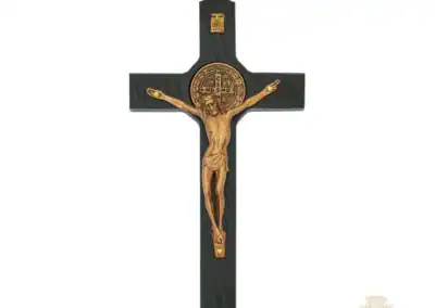 8-Inch Black Painted Wood