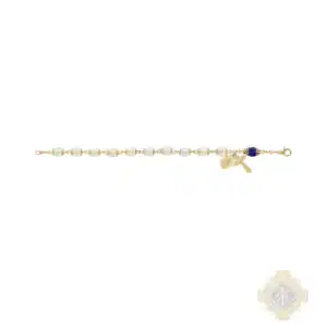 Crystal And Blue Teardrop Bracelet Deluxe