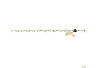 Crystal And Blue Teardrop Bracelet Deluxe
