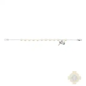 7.5-Inch Pearl Rosary Bracelet