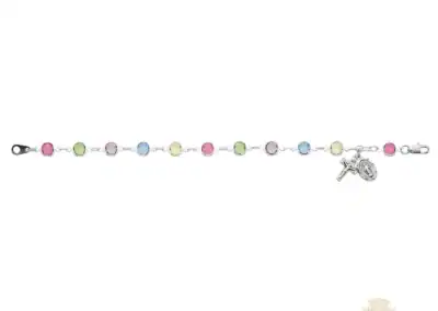 7.5-Inch Multi Crystal Bracelet