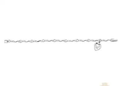 7.5-Inch Cubic Zirconia Holy Spirit Bracelet