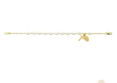 Pearl Rosary Bracelet
