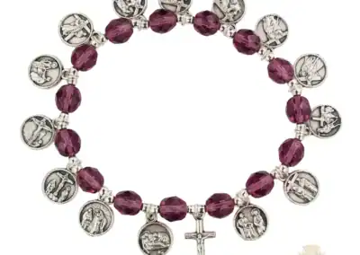 Stations Of The Cross Stretch Bracelet Carded