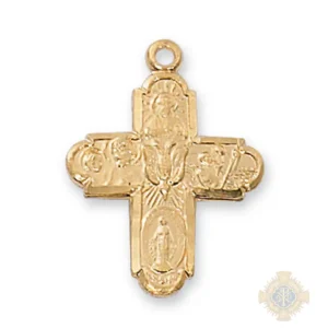 Gold over Sterling Silver Pendant