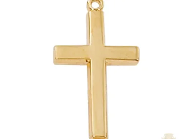 Gold over Sterling Silver Cross