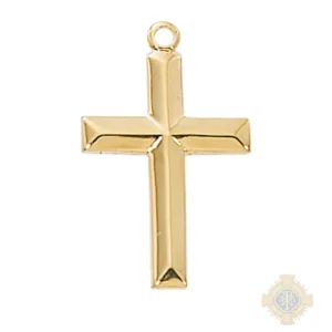 Gold over Sterling Silver Cross