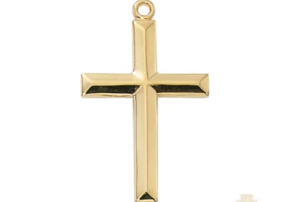 Gold over Sterling Silver Cross