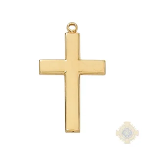 Gold over Sterling Silver Cross