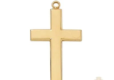 Gold over Sterling Silver Cross