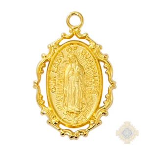Gold over Sterling Silver Miraculous Pendant