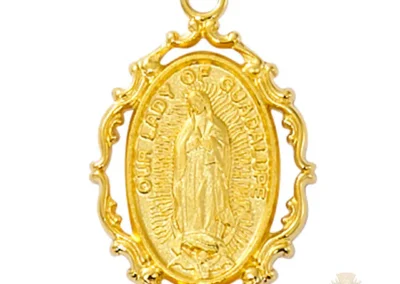 Gold over Sterling Silver Miraculous Pendant