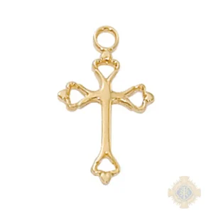 Gold over Sterling Silver Cross