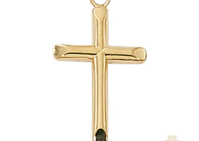 Gold over Sterling Silver Cross