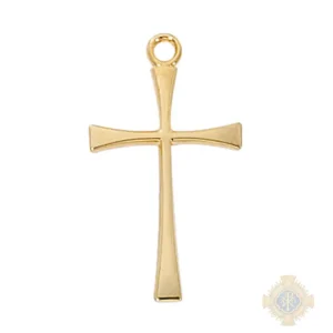 Gold over Sterling Silver Cross