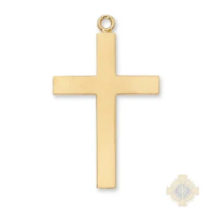 Gold over Sterling Silver Cross