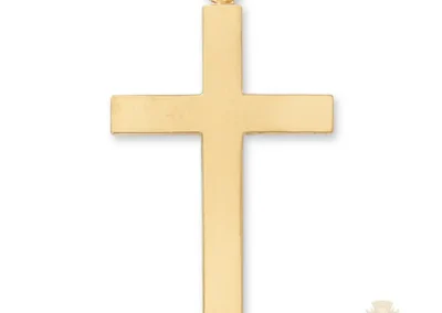 Gold over Sterling Silver Cross