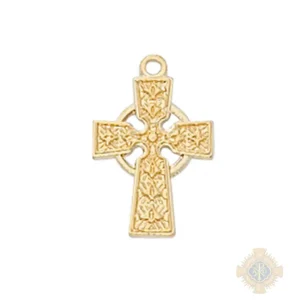 Gold over Sterling Silver Cross