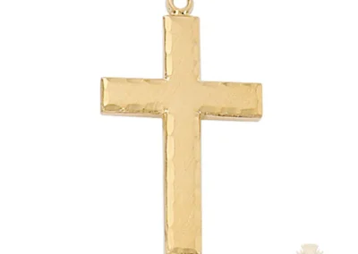 Gold over Sterling Silver Cross