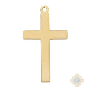 Gold over Sterling Silver Cross