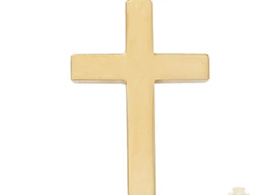 Gold over Sterling Silver Cross