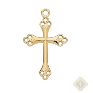 Gold over Sterling Silver Cross