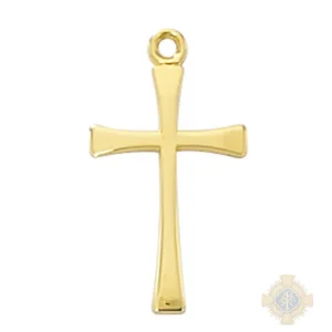 Gold over Sterling Silver Cross