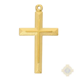 Gold over Sterling Silver Cross
