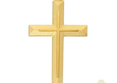 Gold over Sterling Silver Cross