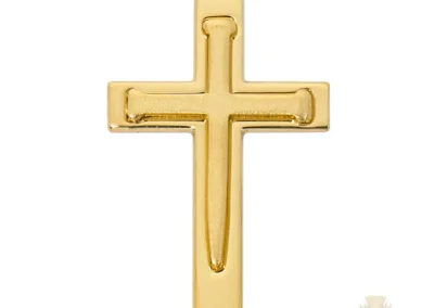 Gold over Sterling Silver Cross