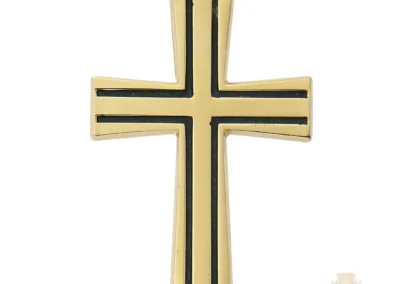 Gold over Sterling Silver Cross Pendant