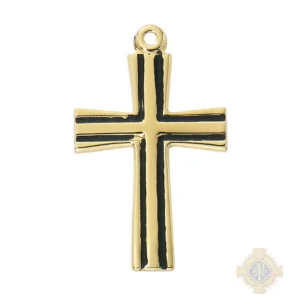 Gold over Sterling Silver Cross