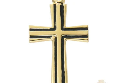 Gold over Sterling Silver Cross