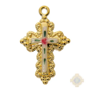 Gold over Sterling Silver Cross
