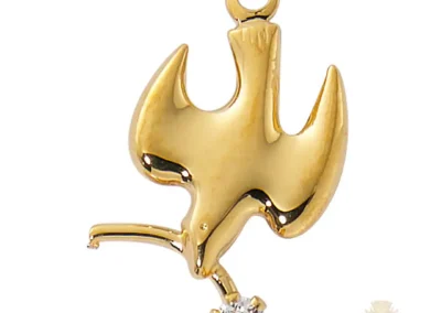 Gold over Sterling Silver Pendant