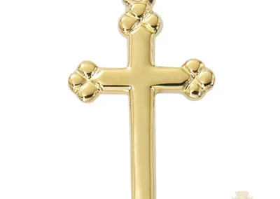 Gold over Sterling Silver Cross