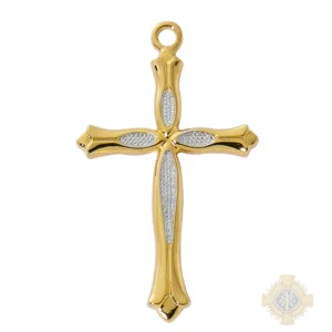 Gold over Sterling Silver Cross