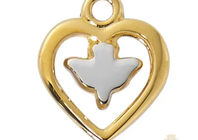 Gold over Sterling Silver Pendant