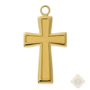 Gold over Sterling Silver Cross