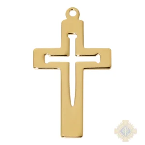 Gold over Sterling Silver Cross