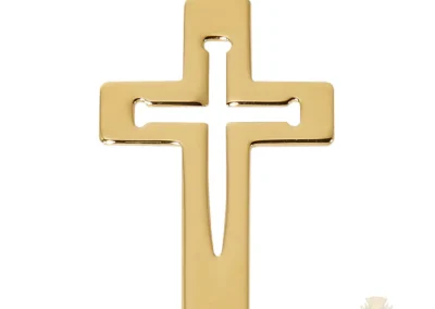 Gold over Sterling Silver Cross