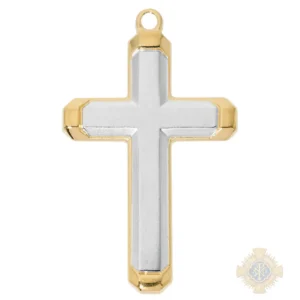 Gold over Sterling Silver Cross