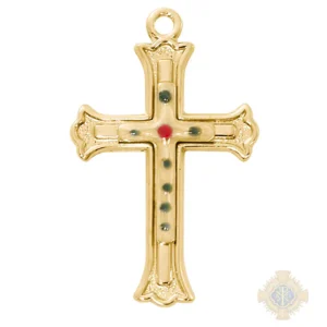 Gold over Sterling Silver Cross