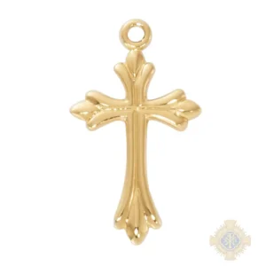 Gold over Sterling Silver Cross