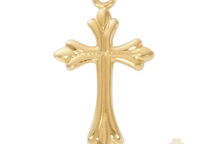 Gold over Sterling Silver Cross