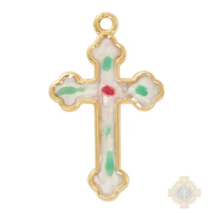 Gold over Sterling Silver Cross