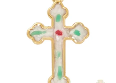 Gold over Sterling Silver Cross