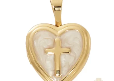Gold over Sterling Silver Cross