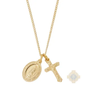 Gold over Sterling Silver Cross