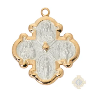 Rose Gold over Sterling Silver Pendant
